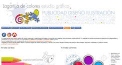 Desktop Screenshot of lagartijadecolores.com